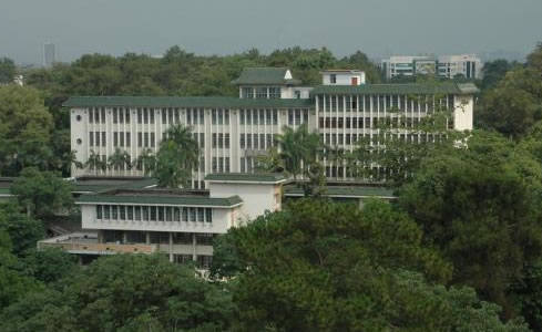 広西民族大学の校舎