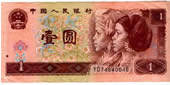 一元紙幣